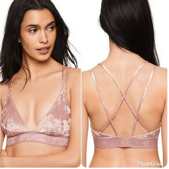 VS PINK Velvet Bralette - Picture 5 of 5